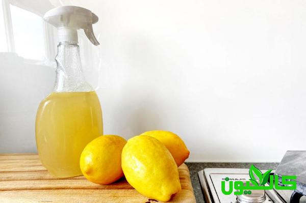 لیمو پاک کننده لکه های چرب آشپزخانه